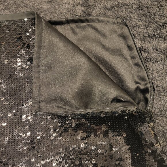 Theory Mini Sequin Skirt Size 6 Party Mini - Picture 2 of 8